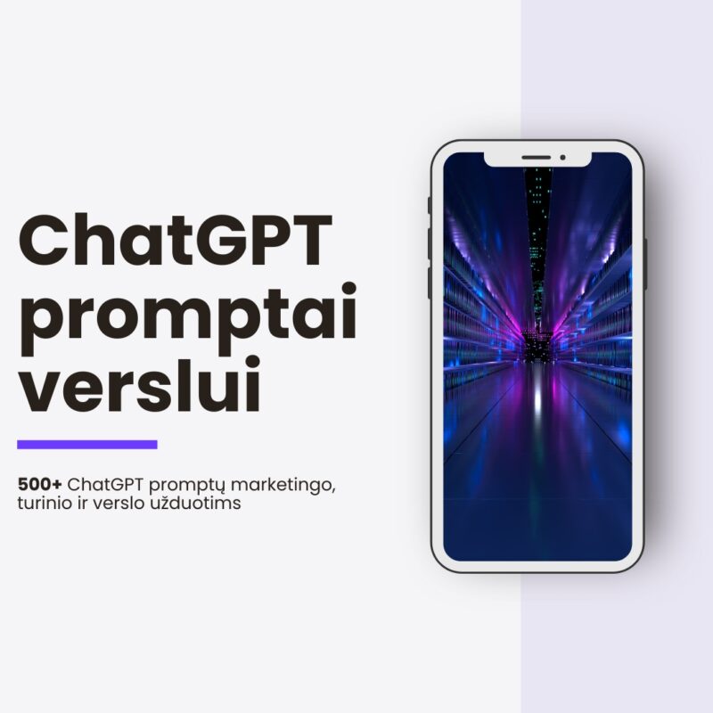 ChatGPT promptų rinkinys verslui